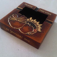 souvenir pernikahan tradisional etnik asbak pengantin adat daerah jawa