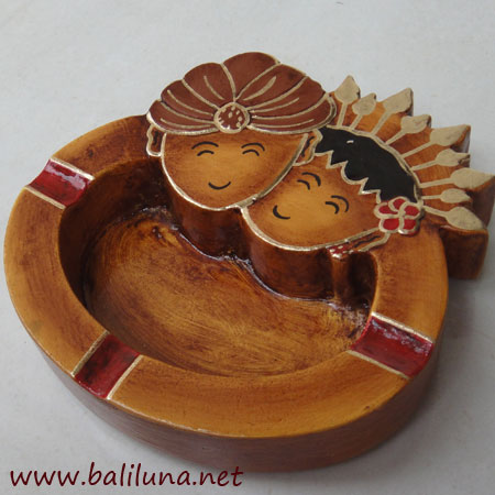 souvenir pernikahan tradisional etnik asbak pengantin adat daerah jawa