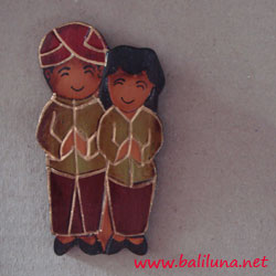 souvenir pernikahan tradisional pengantin adat nusantara