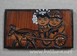 souvenir pernikahan tradisional etnik tempelan kulkas pengantin tradisional adat Jawa