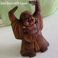 wholesale bali buddha wood carving and bali handicraft products